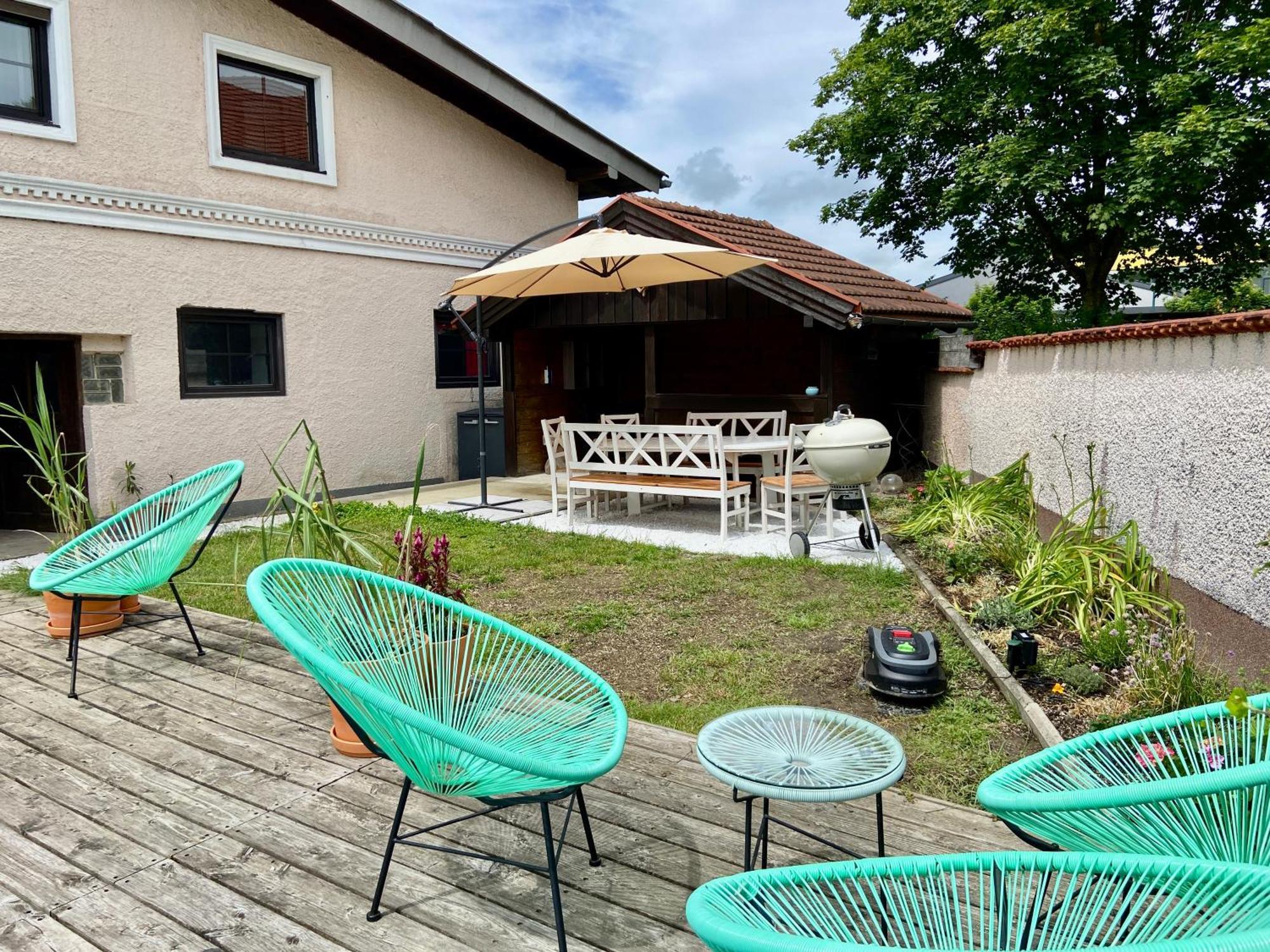 Baeckerhaus - Wohnung Mit Pool Und Garten Гмунден Екстериор снимка